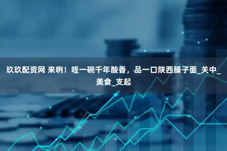 玖玖配资网 来咧！咥一碗千年酸香，品一口陕西臊子面_关中_美食_支起